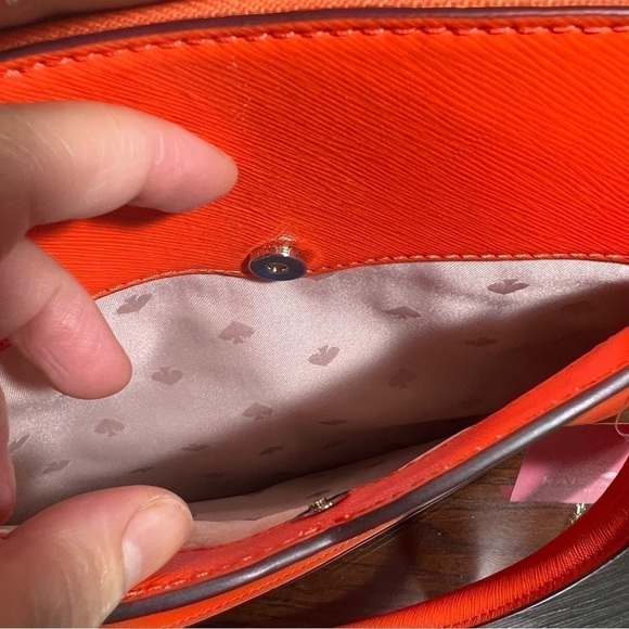 KATE SPADE Payton Medium Dome Satchel in Coral. Nwt Perfect Spring bag - Picture 8 of 13